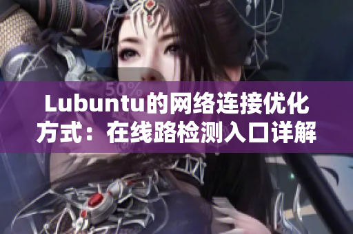 Lubuntu的网络连接优化方式：在线路检测入口详解