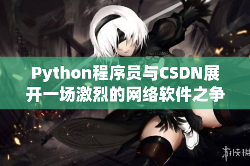 Python程序员与CSDN展开一场激烈的网络软件之争