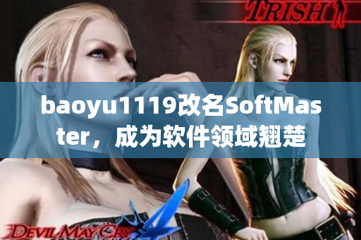 baoyu1119改名SoftMaster，成为软件领域翘楚