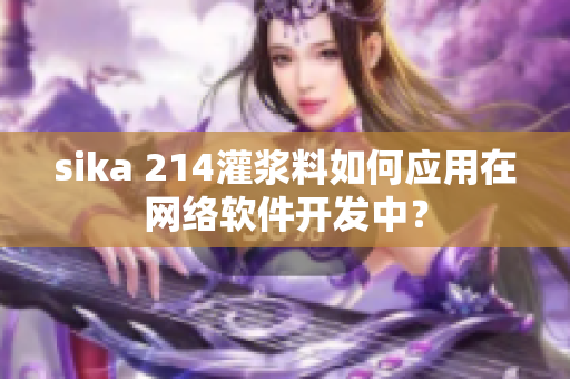 sika 214灌浆料如何应用在网络软件开发中？