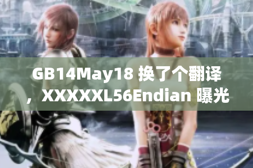 GB14May18 换了个翻译，XXXXXL56Endian 曝光