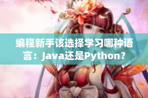 编程新手该选择学习哪种语言：Java还是Python？