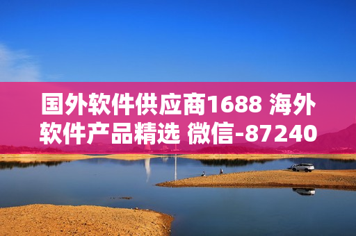 国外软件供应商1688 海外软件产品精选 微信-872408882