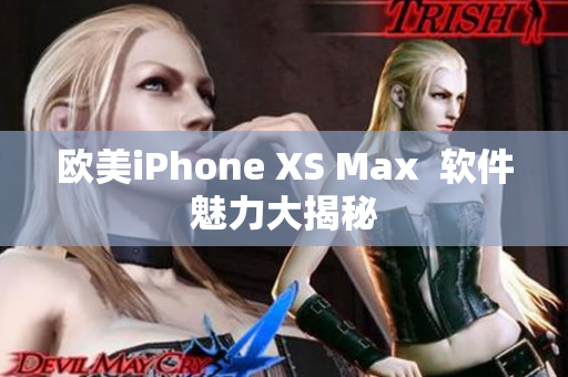 欧美iPhone XS Max  软件魅力大揭秘