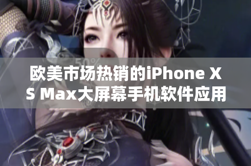 欧美市场热销的iPhone XS Max大屏幕手机软件应用指南