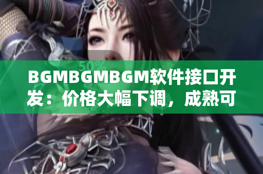 BGMBGMBGM软件接口开发：价格大幅下调，成熟可靠的交互解决方案