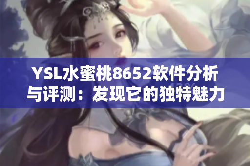 YSL水蜜桃8652软件分析与评测：发现它的独特魅力