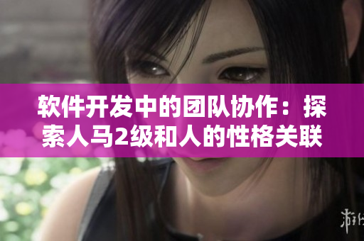 软件开发中的团队协作：探索人马2级和人的性格关联