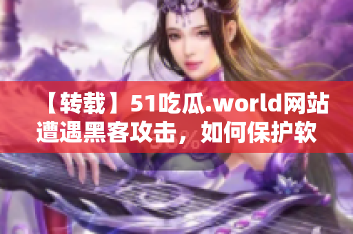 【转载】51吃瓜.world网站遭遇黑客攻击，如何保护软件安全？